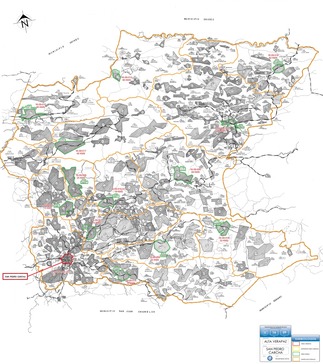 Mapa de San Pedro Carchá