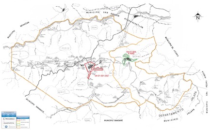 Mapa Guastatoya