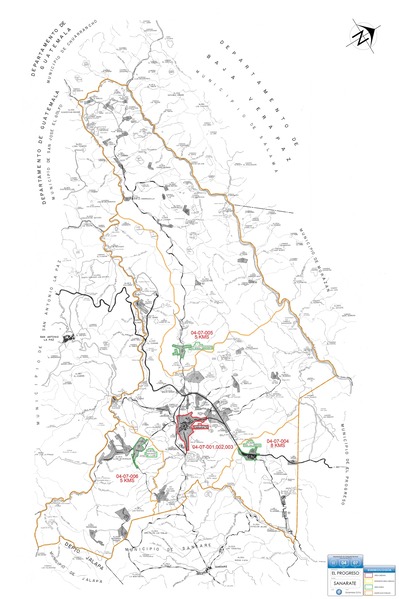 Mapa de Sanarate