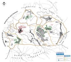 Mapa de Concepción Huista