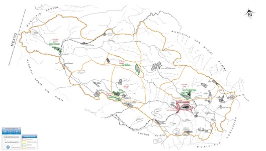 Mapa de Jacaltenango