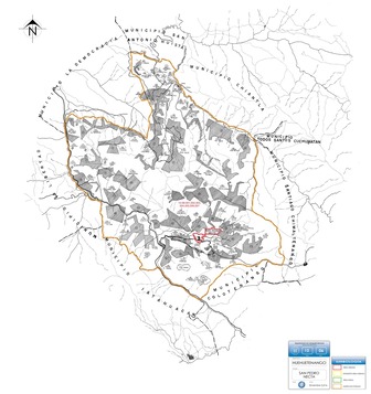 Mapa de San Pedro Necta