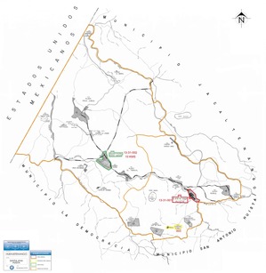 Mapa de Santa Ana Huista