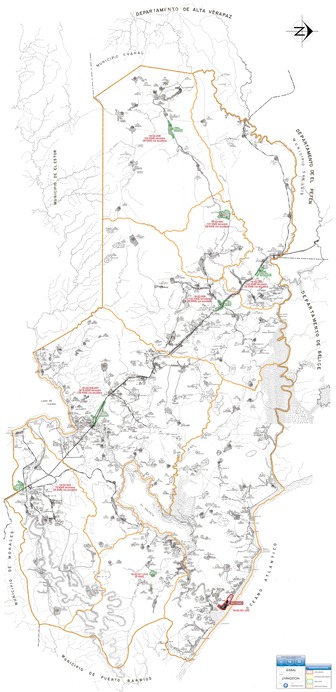 Mapa Lívingston