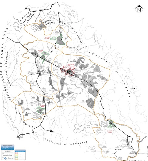 Mapa de Jalpatagua