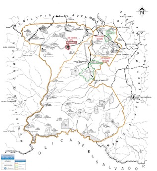 Mapa de Zapotitlán