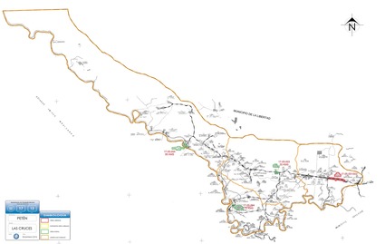 Mapa de Las Cruces
