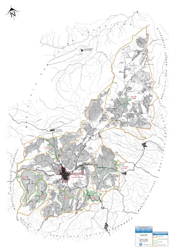 Mapa Santa Cruz del Quiché