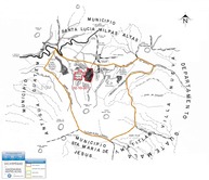 Mapa de Magdalena Milpas Altas
