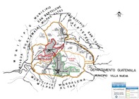 Mapa de Santa Lucía Milpas Altas