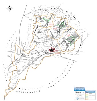 Mapa de Pajapita