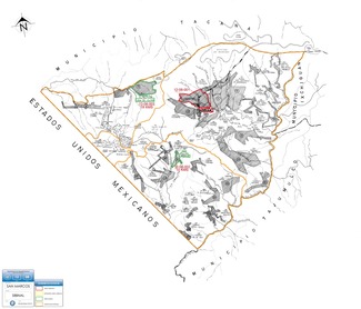 Mapa de Sibinal