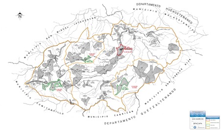Mapa de Sipacapa