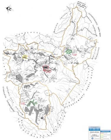 Mapa de Pueblo Nuevo Viñas