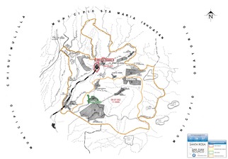 Mapa de San Juan Tecuaco