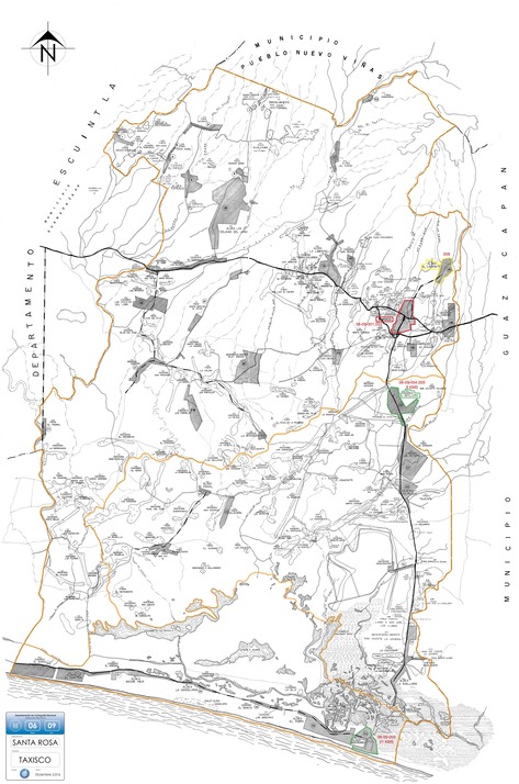 Mapa de Taxisco