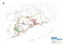 Mapa de Santa Cruz la Laguna