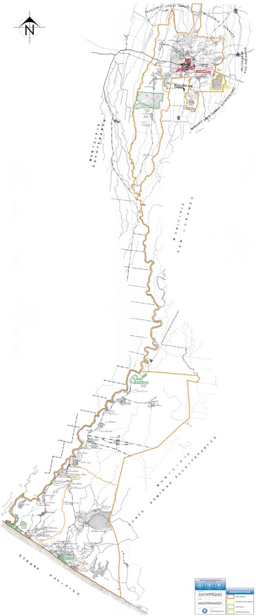 Mapa Mazatenango
