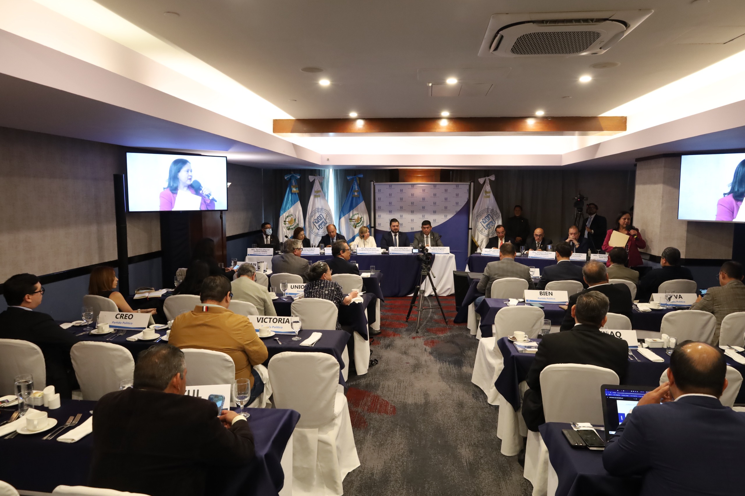 TSE y partidos políticos coordinan acciones para proceso electoral 2027